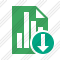 Document Chart Download Icon