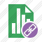 Document Chart Link Icon