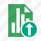 Document Chart Upload Icon