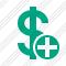 Dollar Add Icon