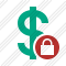 Dollar Lock Icon