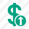 Dollar Upload Icon