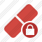 Erase Lock Icon