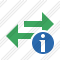 Exchange Horizontal Information Icon