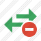 Exchange Horizontal Stop Icon