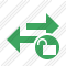 Exchange Horizontal Unlock Icon