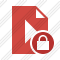 File Movie Lock Icon