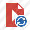 File Movie Refresh Icon