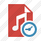 File Music Clock Icon