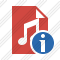 File Music Information Icon