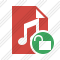 Icône File Music Unlock