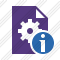 File Settings Information Icon