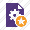 File Settings Star Icon