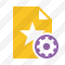 File Star Settings Icon