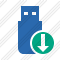 Flash Drive Download Icon