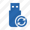 Flash Drive Refresh Icon