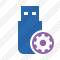 Flash Drive Settings Icon