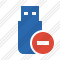 Flash Drive Stop Icon