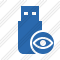 Flash Drive View Icon