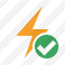 Flash Ok Icon