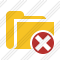 Folder Cancel Icon