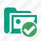 Folder Gallery Ok Icon