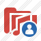 Folder Music User Icon