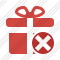 Gift Cancel Icon