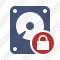 Hard Drive Lock Icon