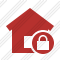 Home Lock Icon