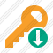 Key Download Icon