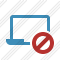 Laptop Block Icon
