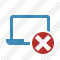 Laptop Cancel Icon