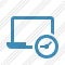 Laptop Clock Icon