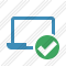 Laptop Ok Icon