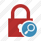 Lock Search Icon