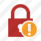 Lock Warning Icon