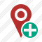 Map Pin Add Icon