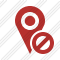 Map Pin Block Icon