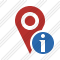 Map Pin Information Icon