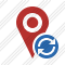 Map Pin Refresh Icon