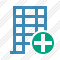 Office Building Add Icon