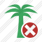 Palmtree Cancel Icon