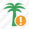 Palmtree Warning Icon