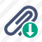 Paperclip Download Icon