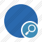 Point Blue Search Icon