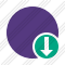 Point Purple Download Icon