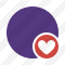 Point Purple Favorites Icon