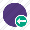 Point Purple Previous Icon