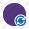 Point Purple Refresh Icon